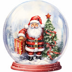 Christmas Crystal Ball-Full Round Diamond Painting-30x30cm