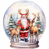 Christmas Crystal Ball-Full Round Diamond Painting-30x30cm