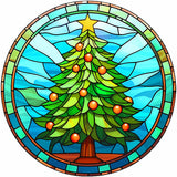 Christmas-Full Round Diamond Painting-30x30cm