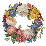 Flower Garland-Partial Special Diamond Painting-30x30cm