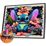 Stitch-Full Round Diamond Painting-45x40cm