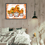 Gnome-Full Round Diamond Painting-40x30cm