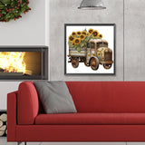 Car-Full Round Diamond Painting-30x30cm