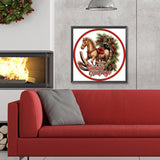 Christmas Trojan-Full Round Diamond Painting-30x30cm