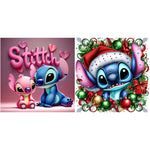 Stitch-Full Round Diamond Painting-30x30cm
