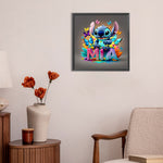Stitch-Full Round Diamond Painting-30x30cm