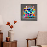 Stitch-Full Round Diamond Painting-30x30cm