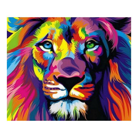 Lion Full  Drill-Diamond Painting