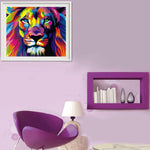 Lion Full  Drill-Diamond Painting