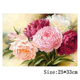 Peony-Full Drill Diamond Painting
