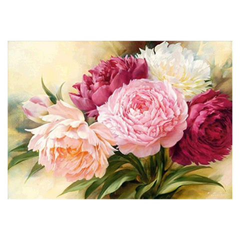 Peony-Full Drill Diamond Painting