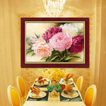 Peony-Full Drill Diamond Painting