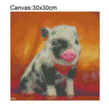 Pig-Full Drill Diamond Painting