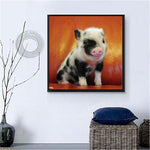 Pig-Full Drill Diamond Painting