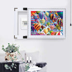 Diamond Painting Kits-Full Round Drill 5D DIY Balloon Decor