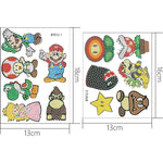 2pcs Cartoon DIY Diamond Drawing Sticker
