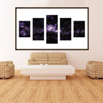 5pcs/set Dreamy Starry - Full Drill Round Drill Painting - 95x45cm