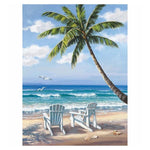 Coconut Tree Full Drill s Painting