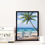 Coconut Tree Full Drill s Painting