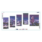 City 5 - pictures - Full Drill Round Drill - 95x45cm