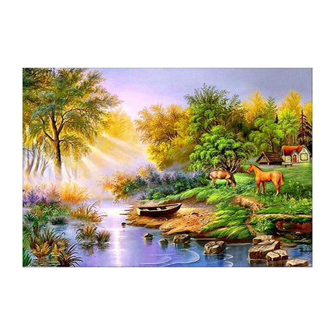 Scenery Full Drill-DIY Diamond Painting