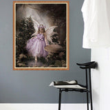 Girl-Full Drill Round Drill Diamond Painting