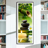 3pcs/set Scenery - Full Drill Round Drill Painting - 80x30cm