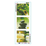 3pcs/set Scenery - Full Drill Round Drill Painting - 80x30cm