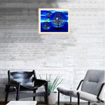 Novelty Tree Crystal BallFull Drill Painting