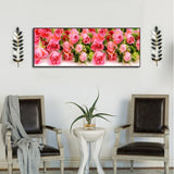 Flower - Full Drill Round Drill Painting - 80x30cm