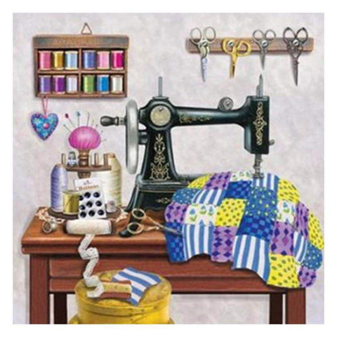 Sewing Machine - Full Drill Diamond Painting