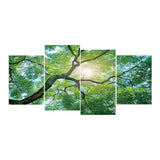 4pcs Big Tree - Full Drill Round Drill - 80x40cm