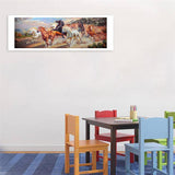 Horse - Full Drill Round Drill Painting - 80x30cm