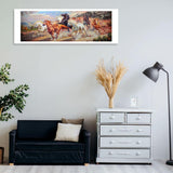 Horse - Full Drill Round Drill Painting - 80x30cm