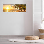 Seaside Beach - Full Drill Round Drill Painting - 80x30cm
