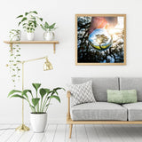 Tree Crystal Ball-Full Drill  Diamond Painting