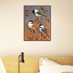 5D DIY Full Drill Diamond Painting Spring Birds Kit