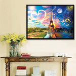 Eiffel Tower-Full Drill Diamond Painting