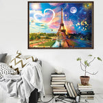 Eiffel Tower-Full Drill Diamond Painting