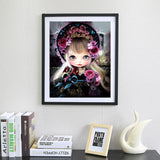 Cartoon Doll Girl-Full Drill Diamond Painting