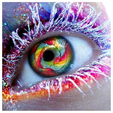 5D DIY Full Drill Diamond Painting Glitter Eye Kits