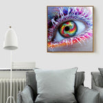 5D DIY Full Drill Diamond Painting Glitter Eye Kits