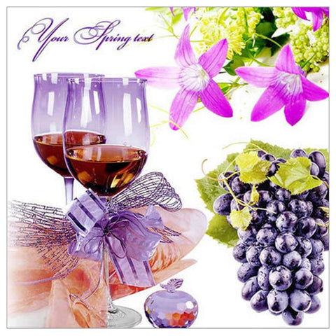 Grapes Wine-Full Drill Diamond Painting