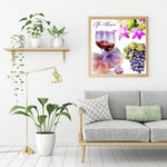Grapes Wine-Full Drill Diamond Painting