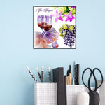 Grapes Wine-Full Drill Diamond Painting