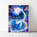 Dolphin-Full Drill Diamond Painting