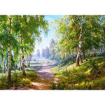 Full Drill Landscape Tree Painting