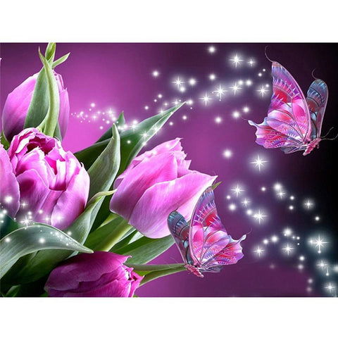 Flower Full Drill DIY Diamond Painting