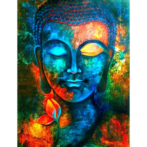Retro Buddha-Full Drill Diamond Painting