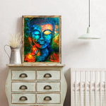 Retro Buddha-Full Drill Diamond Painting